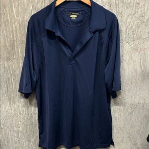 Greg Norman Deep Blue Men's Polo Golf Shirt - XL